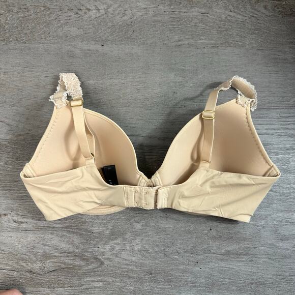 Natori Wired Bra with Lace Straps 32D - Picture 2 of 5